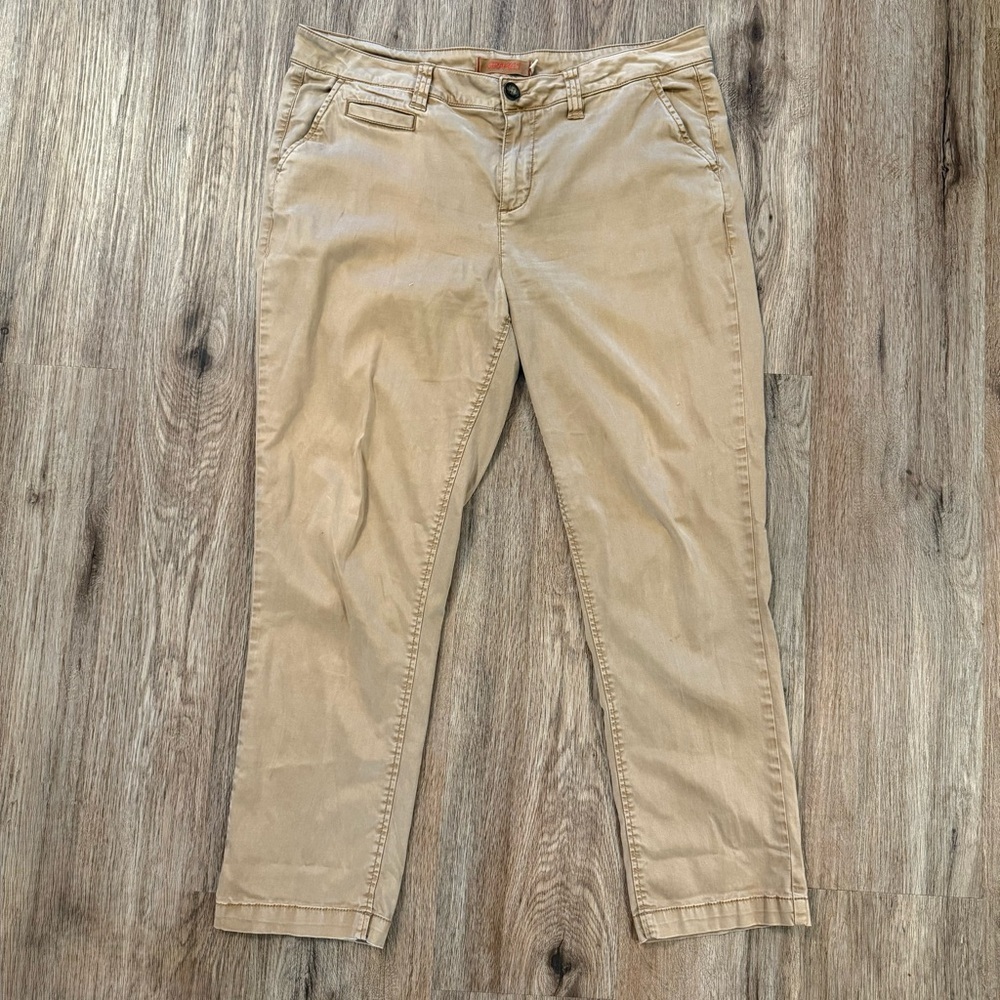 Gramicci Chino Pants Women’s Sz 10 Khaki Beige Outdoor Hiking Grunge Gorpcore